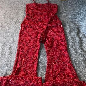 Brand New Burgundy Fashion Nova Set